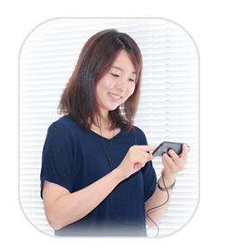 スマートフォンにも対応