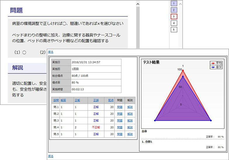 テスト画面
