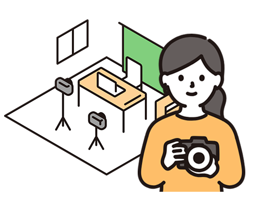 映像制作部門イラスト
