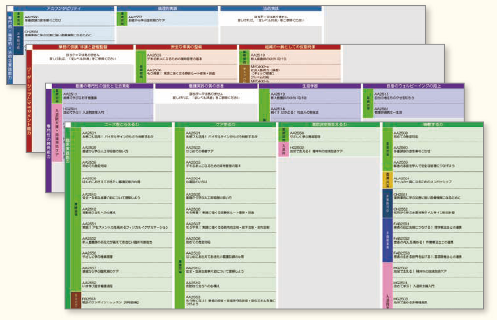 逆引き看護実践能力習熟段階対応表